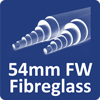 54mm (2.1inch) Filament Wound