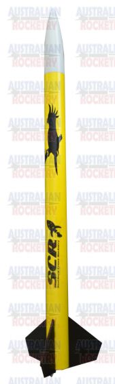 Yellow Cockatoo ARF Model Rocket Kit