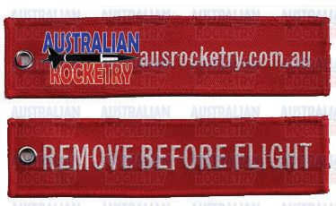 Remove Before Flight tag (Red)