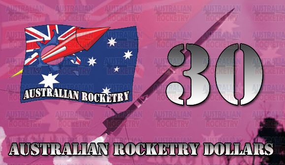 30 Australian Rocketry Dollars