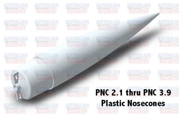 Plastic Nose Cone 2.5 inch / 67mm