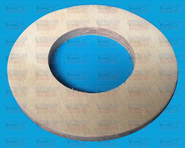 6.0 inch - 3.0 inch (75mm) Coupler Centering Ring