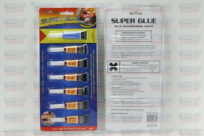7piece Super Glue and Debonder pack